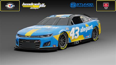 #43 - Erik Jones - Allegiant - (MIC) | Stunod Racing