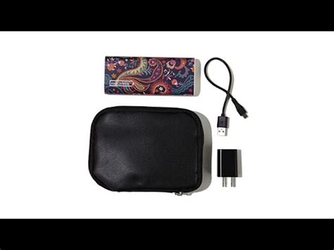 Instacharge Mah Portable Device Charger W Case Youtube