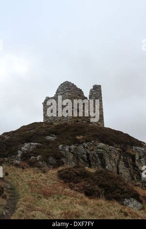 CASTLE VARRICH TONGUE SUTHERLAND SCOTLAND VIEW FROM THE CASTLE IN ...