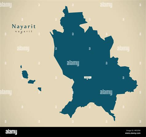 Mapa De Nayarit Fotografías E Imágenes De Alta Resolución Alamy