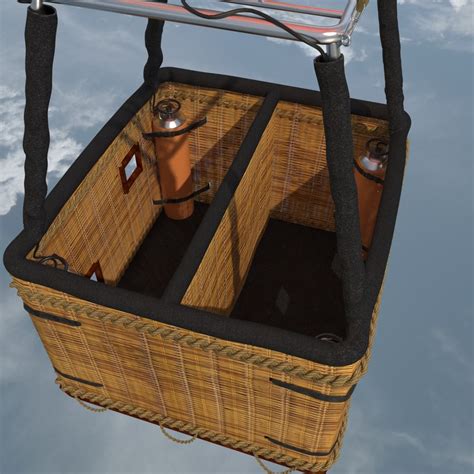 Balloon Hot Air D Model Turbosquid