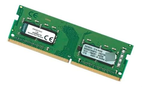 Memoria RAM ValueRAM Gamer Color Verde 4GB 1 Kingston KVR24S17S6 4