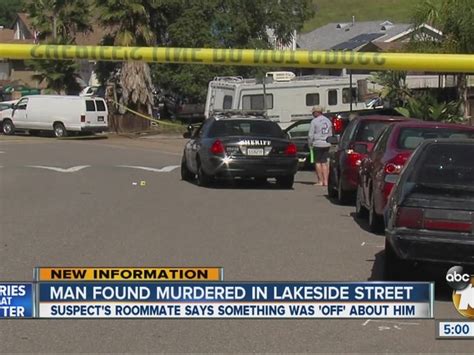 Man Found Dead On Sidewalk In Lakeside