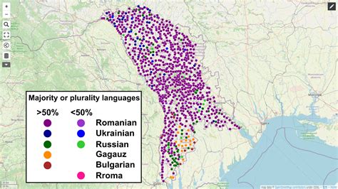 Majority or plurality languages usually used for communication in ...