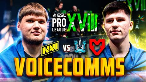 NAVI Vs Monte MOUZ CSGO Voicecomms At ESL Pro League S18 YouTube