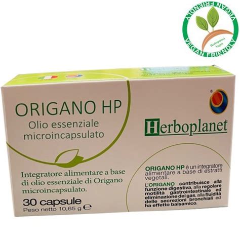 Origano HP Origanum Vulgare Olio Essenziale Microincapsulato 30 Capsule