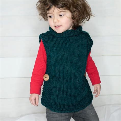 Easy Kids Sweater Free Knitting Pattern Gina Michele