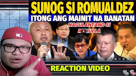 Sa Wakas Cong Teves Lumutang Na At Sinagot Si Romualdez At Remulla