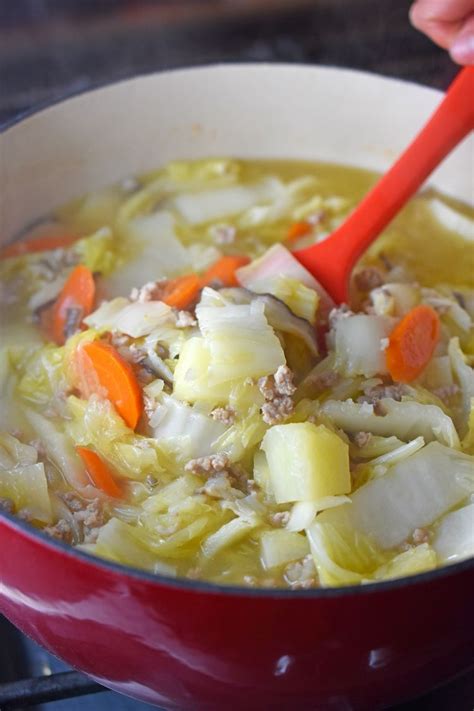 Pork And Napa Cabbage Soup By Michelle Tam