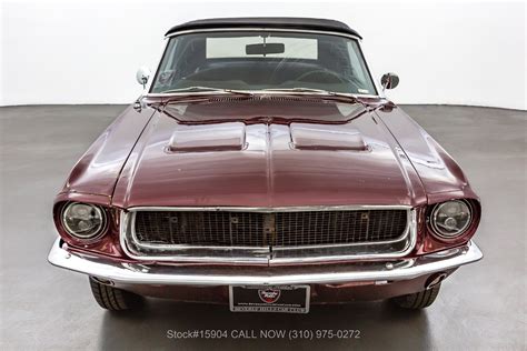 1967 Ford Mustang Convertible Stock 15904 For More Info