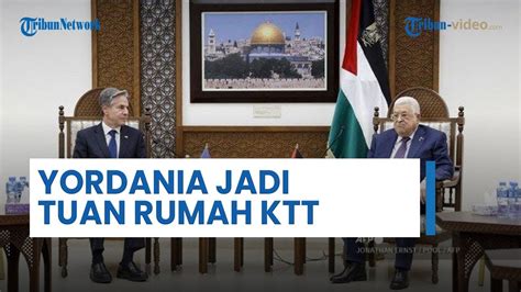 Menlu AS Anthony Blinken Temui Presiden Palestina Bahas Berakhirnya