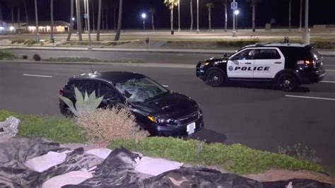 Man Dies After Being Hit By Car While Crossing Pch In Huntington Beach