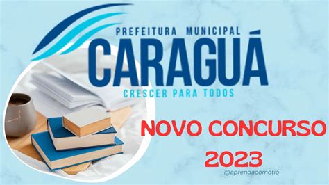 Concurso público de Caraguatatuba 2023 análise do edital YouTube