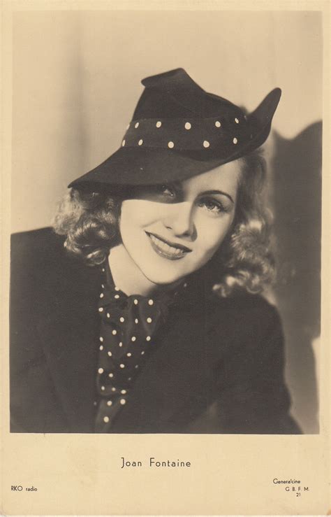 Joan Fontaine Italian Postcard By G B Falci Editore Mila Flickr