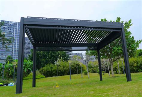 Dreamgarden Pergola X X M Genua Manuell Wei Lamellendach