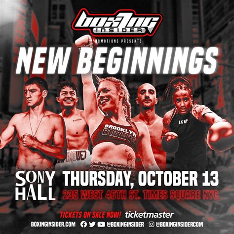 Heather Hardy is back, as Boxing Insider presents "New Beginnings" at
