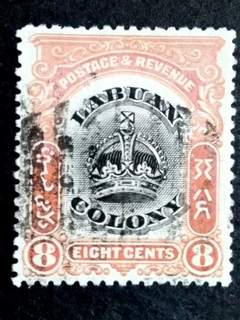 North Borneo Labuan Colony Postage Revenue C V Used