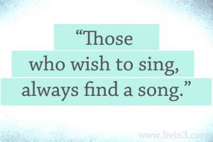 Inspirational Quotes About Singing. QuotesGram