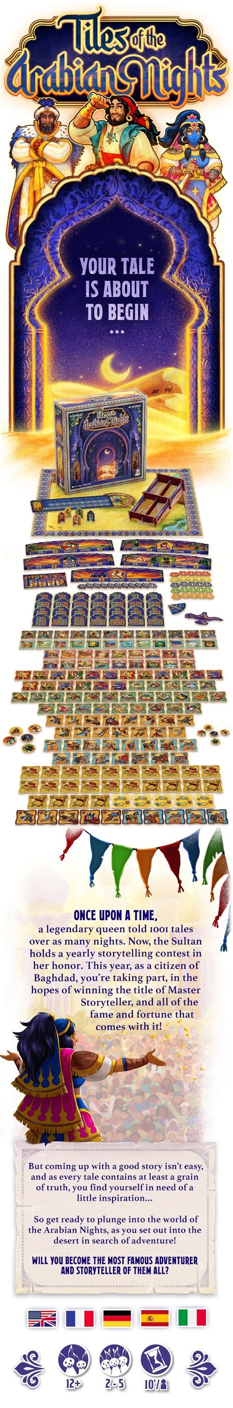 Tales Of The Arabian Nights Board Game Suryucatan Tecnm Mx