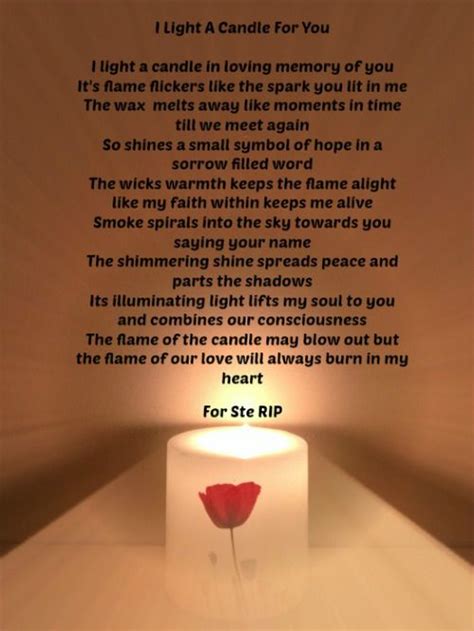 I Light A Candle For You The Grief Toolbox Mom Pinterest Grief Toolbox And Grief Support