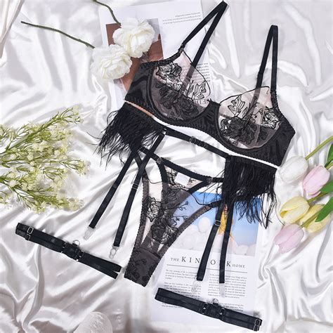 Chuangerm 2023 New Arrival Mujeres Desnudas Lingerie Set Sexy Women