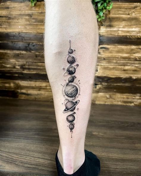 30 Pretty Solar System Tattoos You Must Love Style VP