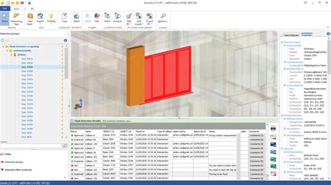 Software detección de interferencias en modelos BIM usBIM clash ACCA