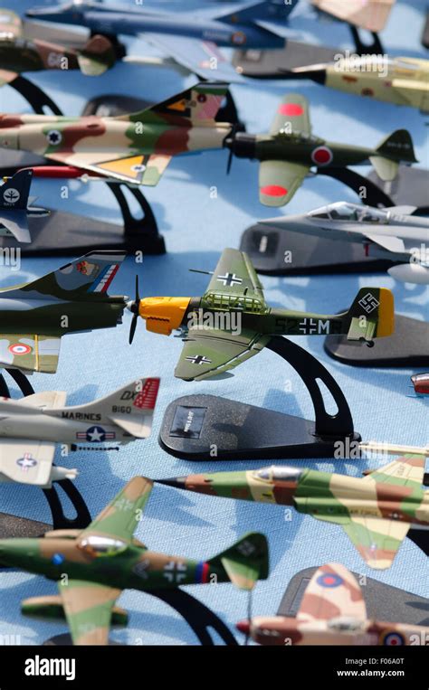 Collection of Model Airplanes Stock Photo - Alamy