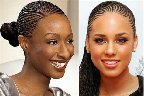 Small Cornrows Going Back Cornrow Hairstyles Hair Styles Braided Hairstyles