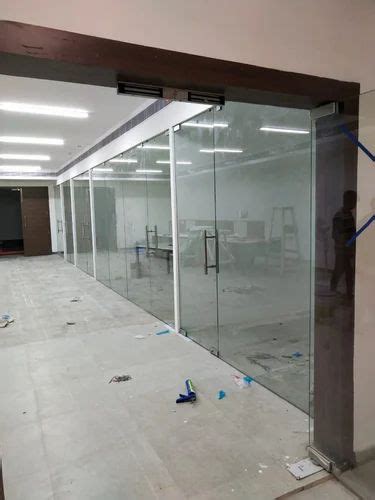 Transparent Frameless Glass Partitions For Office At Rs 400 Sq Ft In