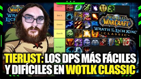 TIERLIST Los DPS más FÁCILES y los más DIFÍCILES de aprender a jugar