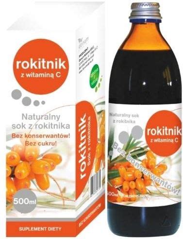 Donum Naturea Sok z Rokitnika Rokitnik naturalny bez konserwantów i