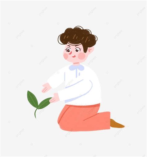 Pl Ntula De Planta De Ni O Png Chico Planta Pl Ntulas Png Y Psd