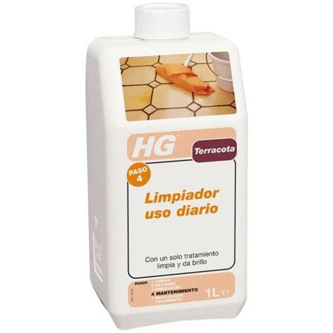 Limpiador Abrillantador Hg Uso Diario Para Terracota