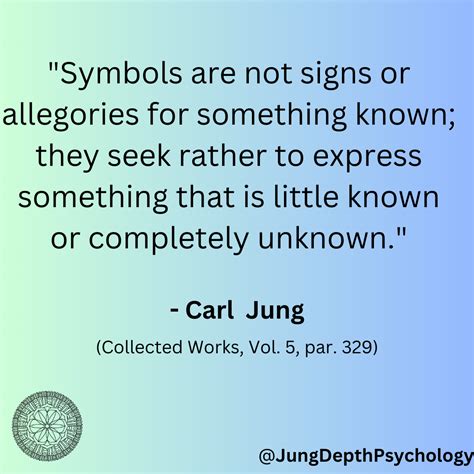 Jung quote on Symbols (from Collected Works 5) : r/Jung