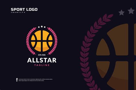 Basketball Club Logo Basketball Tournament Emblems Template Sport