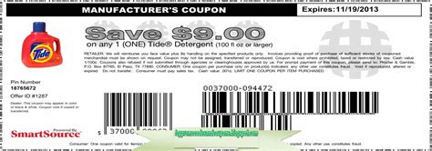 Tide Cleaners Printable Coupons