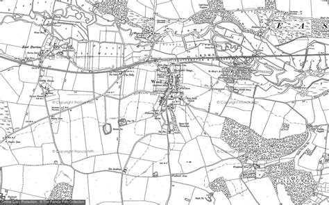 Old Maps Of Wool Dorset Francis Frith