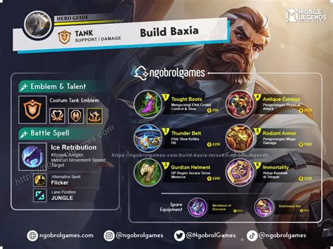 Build Baxia Tersakit Tanker Roaming Terkuat