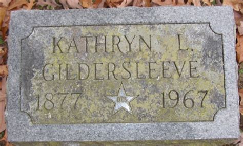 Kathryn Lee Haskins Fortier Gildersleeve Find A Grave