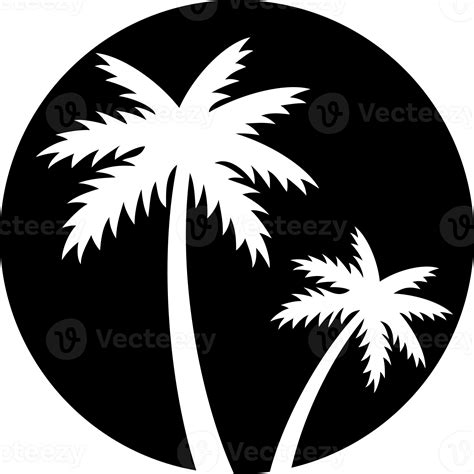 Two Palm Trees Silhouette Illustration 11617898 PNG