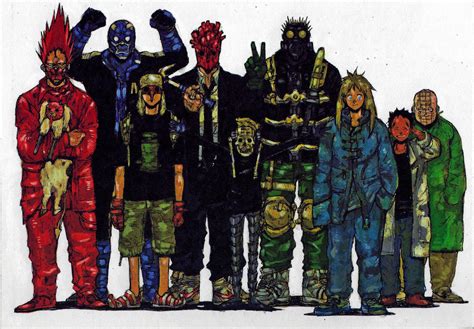 pin  alef gamon  dorohedoro comic illustration manga art