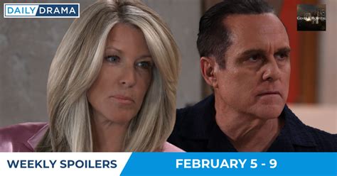 General Hospital Weekly Spoilers For 2 5 2 9 Sadness Schemes And