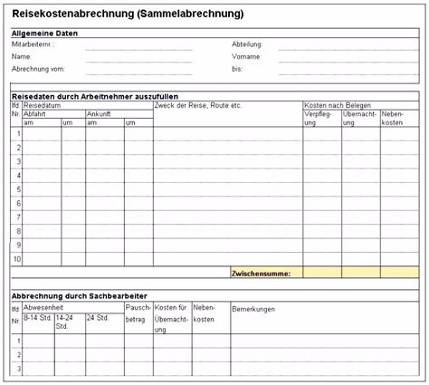 Verpflegungsmehraufwand Bescheinigung Arbeitgeber Muster