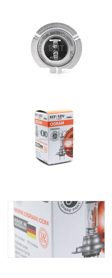 Osram H7 64210 Made In Germany 12v 55w Halogen Bulb - Buy Osram 64210 ...