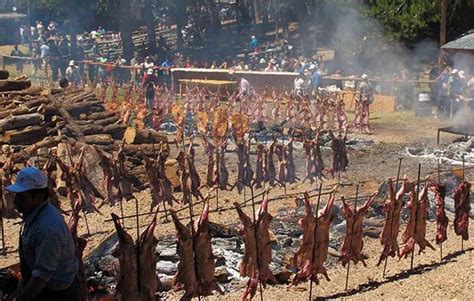 Preparativos En Marcha Para La Fiesta Nacional Del Asado En Cholila