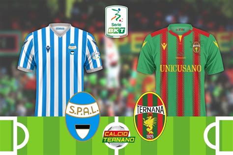 Spal Ternana Le Formazioni UFFICIALI Della Gara Del Paolo Mazza