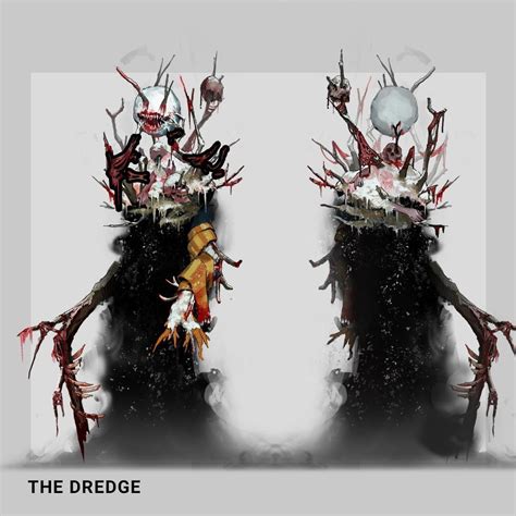 The Druaneethe Dredge From Dead By Daylight And Some Of Its Alternate Skins Rtopcharacterdesigns