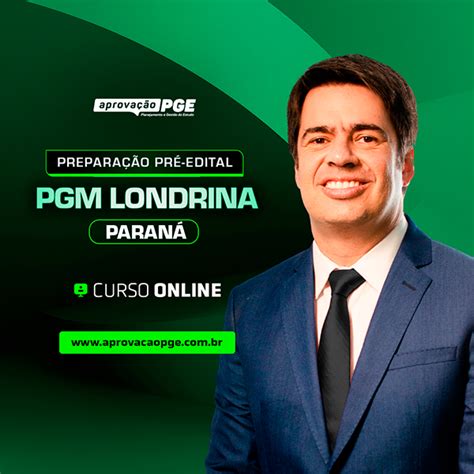 PREPARAÇÃO PRÉ EDITAL PGM LONDRINA Aprovação PGE Hotmart