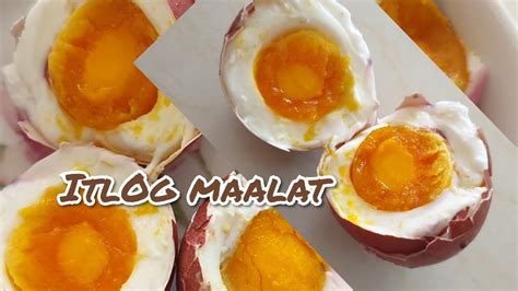 HOMEMADE SALTED EGG ITLOG MAALAT DAISYNOH YouTube